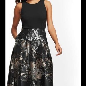 New York and Company Fit & Flare Dress